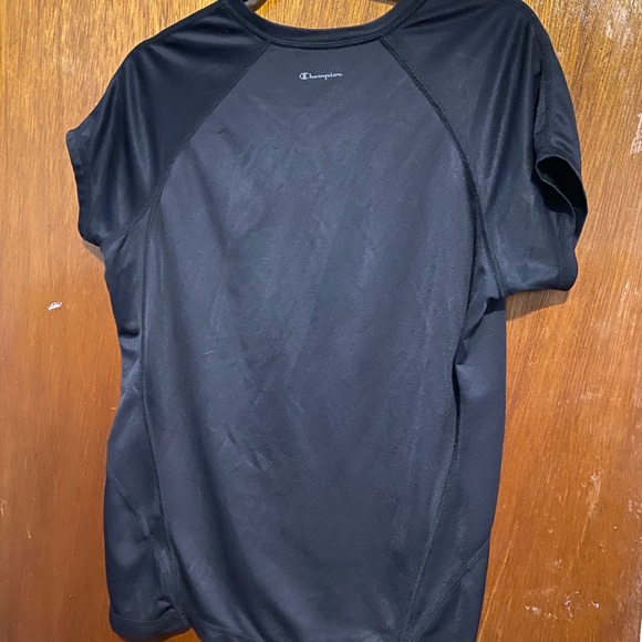 Champion women’s black shirt. Size Large - Picture 2 of 5